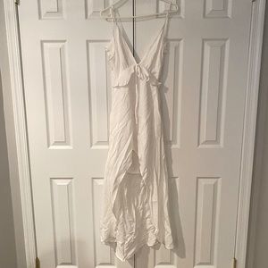 Mura Boutique Giselle High Low Dress White